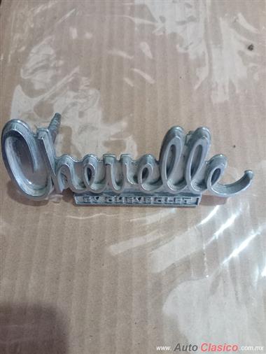 Emblema Usado Chevrolet Chevelle 68-72