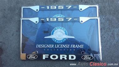 License Plate Holders Ford 1957