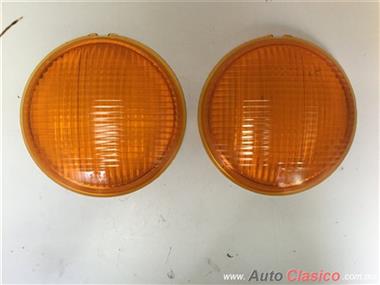 CHEVROLET, DODGE, FORD 1940 TO 1980 ORIGINAL AMBER HEADLIGHT GLASS