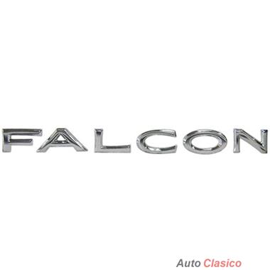 METALLIC FALCON LETTERING