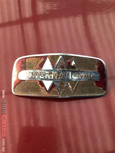 INTERNATIONAL PICKUP HOOD EMBLEM BADGE 1947 1948 1949