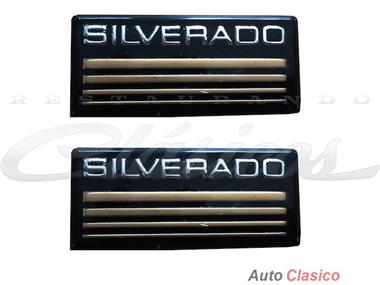 SILVERADO SIGN PLATE EMBLEM