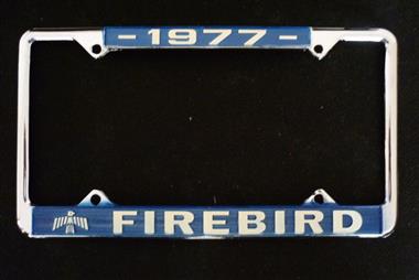 Portaplacas Firebird 1977