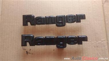 Emblemas Laterales Ford Ranger Del 73-79