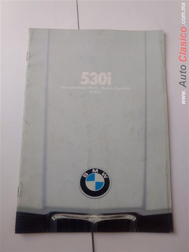 Folleto Promocional BMW 530I 70S