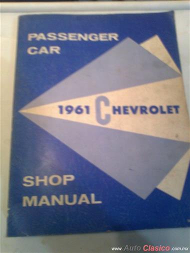 Manual De Manto Del  Chevrolet Impala,Bel-Air,Biscayne, Normand,Brookwood Wagon,Parkwood Wagon 1961