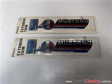 FORD MUSTANG 1979 TO 1985 SIDE OR TRUNK EMBLEMS