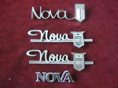 Chevrolet Nova Emblems