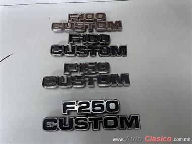 FORD PICK UP F100, F150  , F250 1977 A 1979 EMBLEMAS ORIGINALES