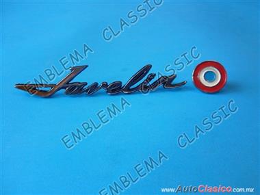 Emblema Rambler Javelin AMC Lateral Con Escudo