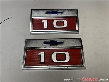 1966 CHEVROLET PICK UP C10 ORIGINAL EMBLEMS