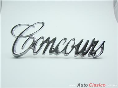 Chevrolet Concours Emblema Leyenda Concours.