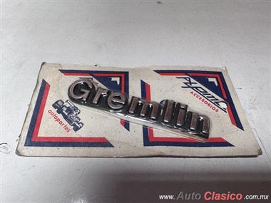 GREMLIN 1974 A 1978 LETRA NUEVA