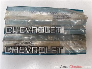 CHEVROLET CHEVELLE , MALIBU , IMPALA 1980 A 1981 LETRA ORIGINAL CAJUELA