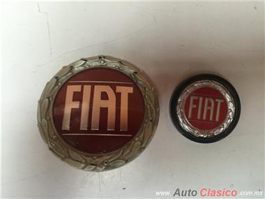 FIAT EMBLEMAS ORIGINALES ACRILICOS