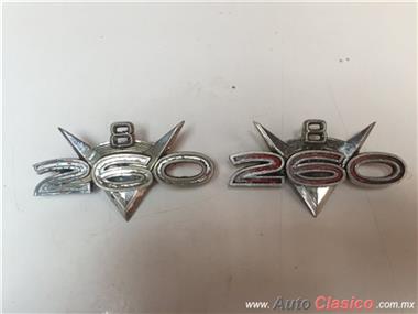 FORD FALCON, FAIRLANE 1962 TO 1963 ORIGINAL 260 ENGINE EMBLEM