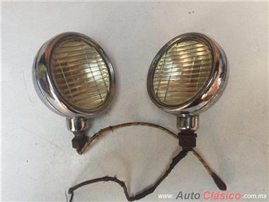 FORD , CHEVROLET , DODGE 1928 A 1935 FAROS AUXILIARES LATERALES PEQUEÑOS