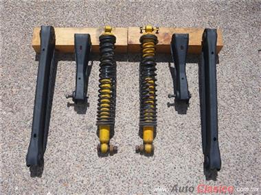 4 REAR SUSPENSION ARMS AND THEIR 2 SHOCK ABSORBERS FOR CHEVROLET SS OR COUPE 1970-1971