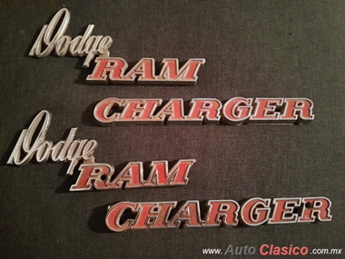 RAM CHARGER EMBLEMS