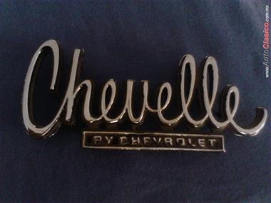 EMBLEMA CHEVELLE BY CHEVROLET