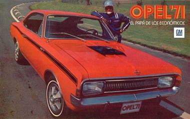 Opel Ss 1970 1971 Vidrios Medallon Aletas