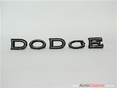 Emblema Letras Dodge