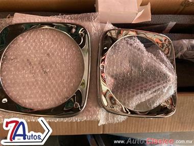 CHEVROLET PICK-UP NEW CHROME GRILLE BEZELS MODELS: 1964-1965-1966