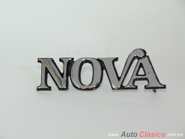 EMBLÈME NOVA METALLIC SIGN