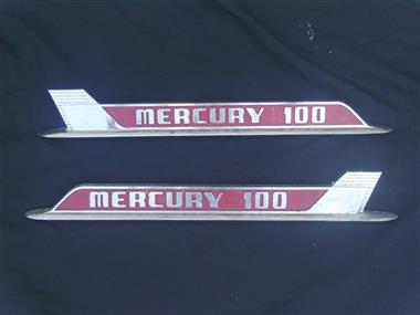 Emblemas Laterales Para Ford-Mercury Camioneta 1958,959,1969