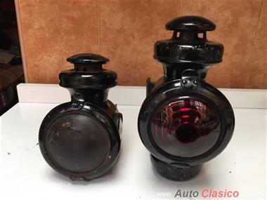 FORD MODELO T  1920 A 1922 FAROS AUXILARES ORIGINALES USADOS