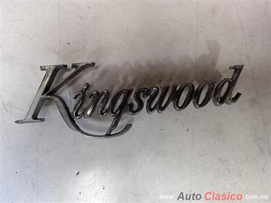 CHEVROLET KINGSWOOD 1969 A 1972 LETRA ORIGINAL