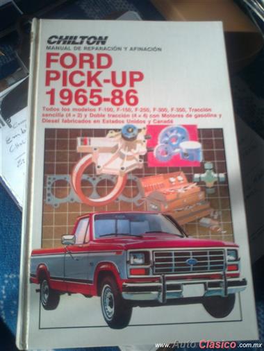Manual De Mantenimiento Y Servicio De Ford Pick-Up 1965-1986