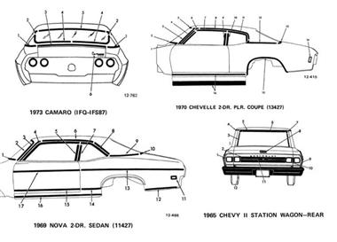 Chevy II Chevelle Camaro Nova Vega Monza Manuales De Agencia Modelos Del 1962 Al 1975