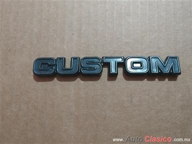 Emblema Custom De Tapa De Guantera Ford F100,F150,F250,F350 Del 73-79