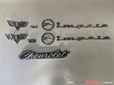 CHEVROLET IMPALA 1967 COMPLETE ORIGINAL EMBLEM KIT