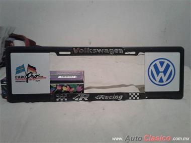Porta Placa Estilo Europeo Volkswagen Racing 5MP