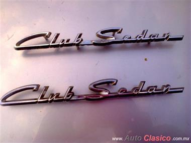LETRAS PARA FORD CLUB SEDAN 1955-1956.