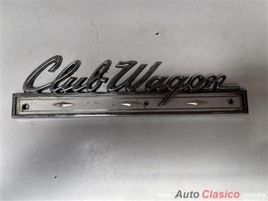 FORD CLUB WAGON 1969 EMBLEM USED