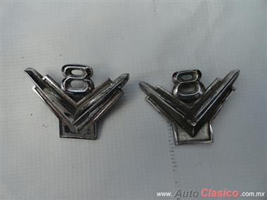 FORD EMBLEMAS V8 50´S