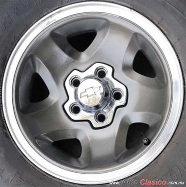 Juego de Rines 15x7" Chevrolet para Blazer, S-10, Chevelle, El Camino, Nova, Caprice, Impala, etc