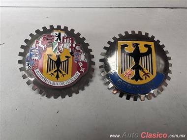 MERCEDES BENZ EMBLEMAS CONMEMORATIVOS DE PARRILLA USADOS