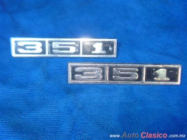 "351" FORD EMBLEMS