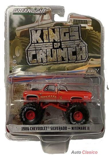 Greenlight Kings Of Crunch 1986 Chevrolet Silverado - Nitemare II