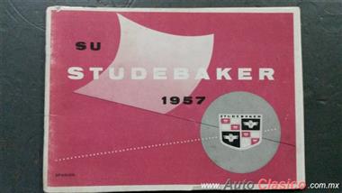 Manual Del Conductor Del Studebaker 1957
