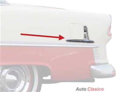 Moldura Para Puerta De Gasolina De Chevrolet Bel Air 1955
