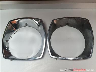 FORD MUSTANG 2 1974 TO 1980 ORIGINAL HEADLIGHT BEZELS SAME SIDE