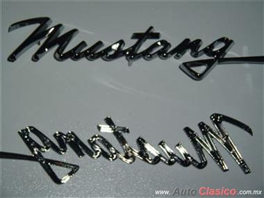 Par Emblemas Laterales Mustang 1967 1968 67 68 Ford Vistas