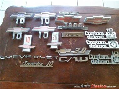 Emblemas Chevrolet Pick Up Distintos Años