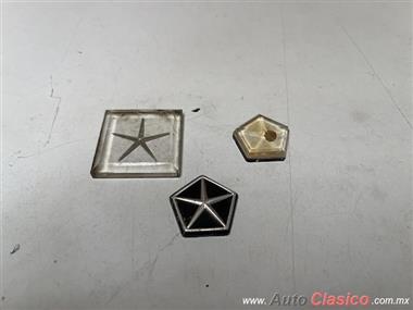 DODGE PLYMOUTH CHRYSLER  1967 A 1978 EMBLEMAS PENTASTAR