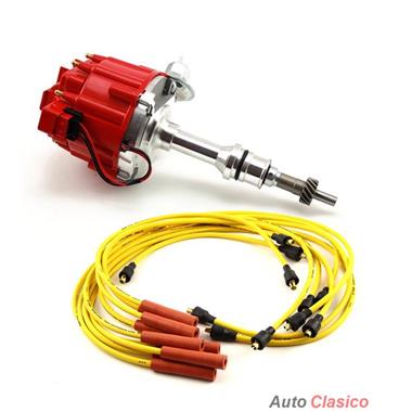 Distribuidor Electronico Performance Ford 351W Cables Accel